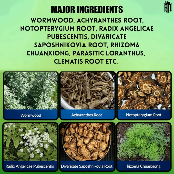 Herbal Knee Patches – Natural Pain Relief for Knees (1 Pack = 10 Pcs)