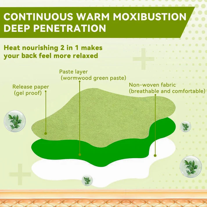 Herbal Knee Patches – Natural Pain Relief for Knees (1 Pack = 10 Pcs)