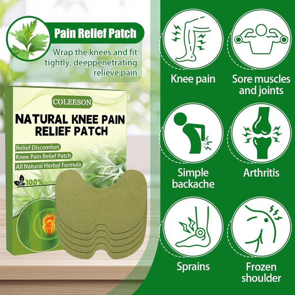 Herbal Knee Patches – Natural Pain Relief for Knees (1 Pack = 10 Pcs)
