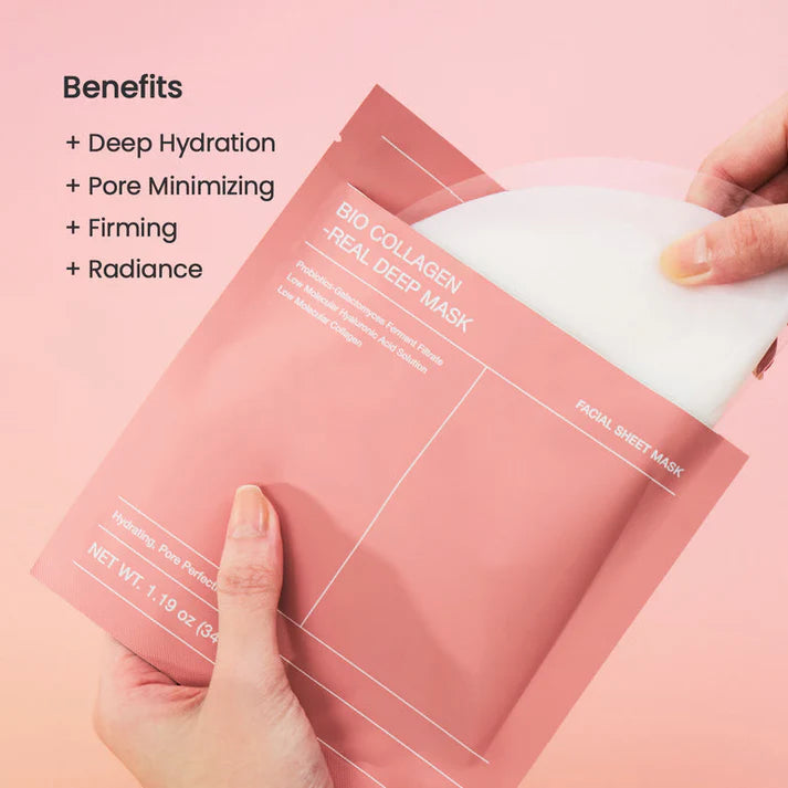 Bio-Collagen™ Deep Hydration & Repair Face Mask – Overnight Skin Rejuvenation