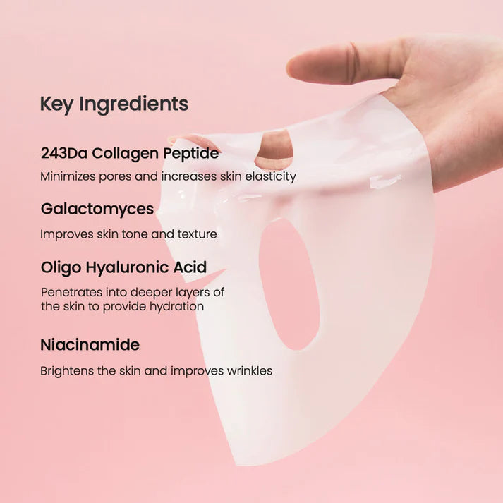 Bio-Collagen™ Deep Hydration & Repair Face Mask – Overnight Skin Rejuvenation