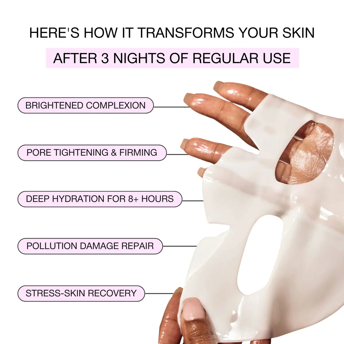 Bio-Collagen™ Deep Hydration & Repair Face Mask – Overnight Skin Rejuvenation