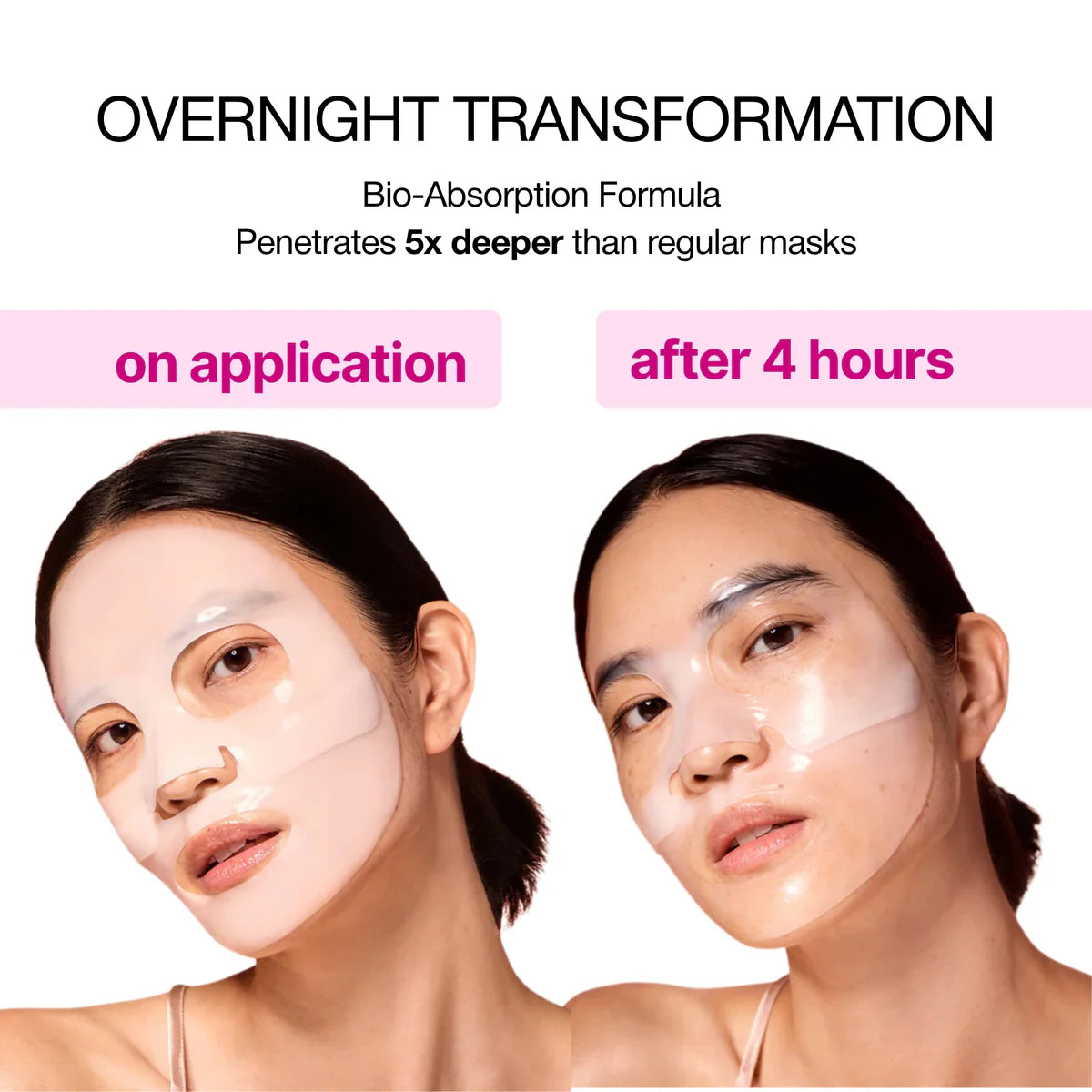 Bio-Collagen™ Deep Hydration & Repair Face Mask – Overnight Skin Rejuvenation